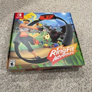 Nintendo Ring Fit Adventure with Black Accessories